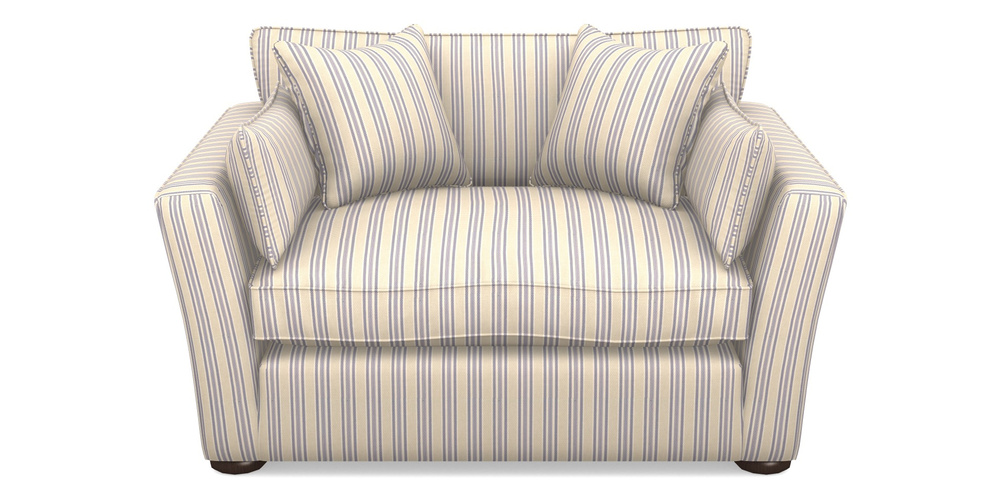 Product photograph of Aldeburgh Snuggler In Cloth 22 - Racing Stripes Ayr - Blueberry from Sofas and Stuff Limited