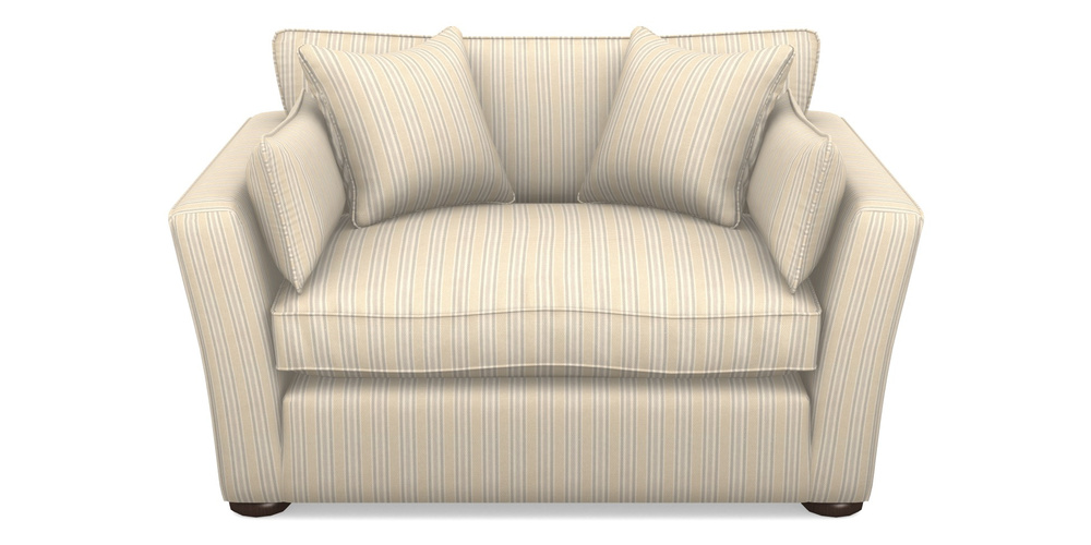 Product photograph of Aldeburgh Snuggler In Cloth 22 - Racing Stripes Ayr - Dove from Sofas and Stuff Limited