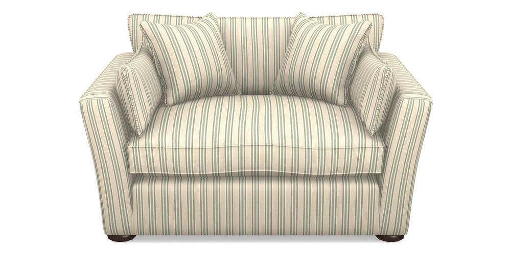 Product photograph of Aldeburgh Snuggler In Cloth 22 - Racing Stripes Ayr - Mint from Sofas and Stuff Limited