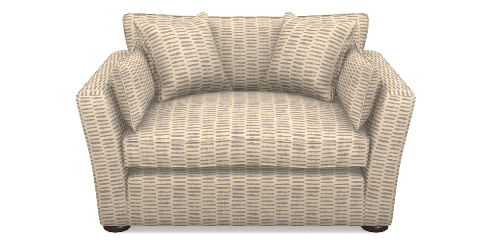 Product photograph of Aldeburgh Snuggler In Cloth 18 - Daub - Berry from Sofas and Stuff Limited