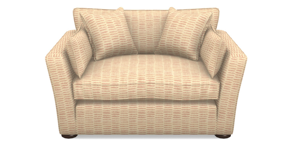 Product photograph of Aldeburgh Snuggler In Cloth 18 - Daub - Flamingo from Sofas and Stuff Limited