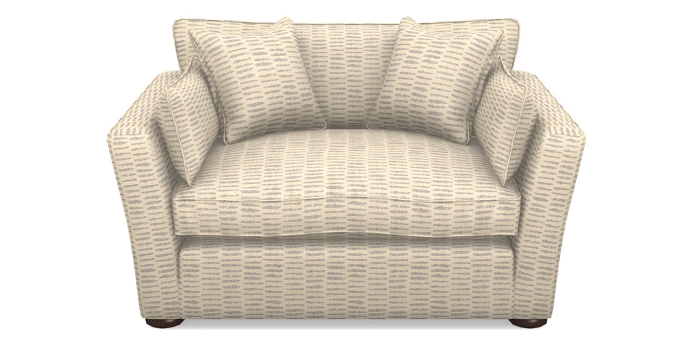 Product photograph of Aldeburgh Snuggler In Cloth 18 - Daub - Lavender from Sofas and Stuff Limited