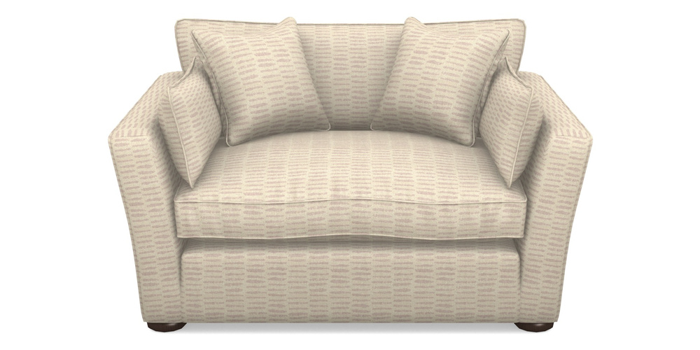 Product photograph of Aldeburgh Snuggler In Cloth 18 - Daub - Rose from Sofas and Stuff Limited
