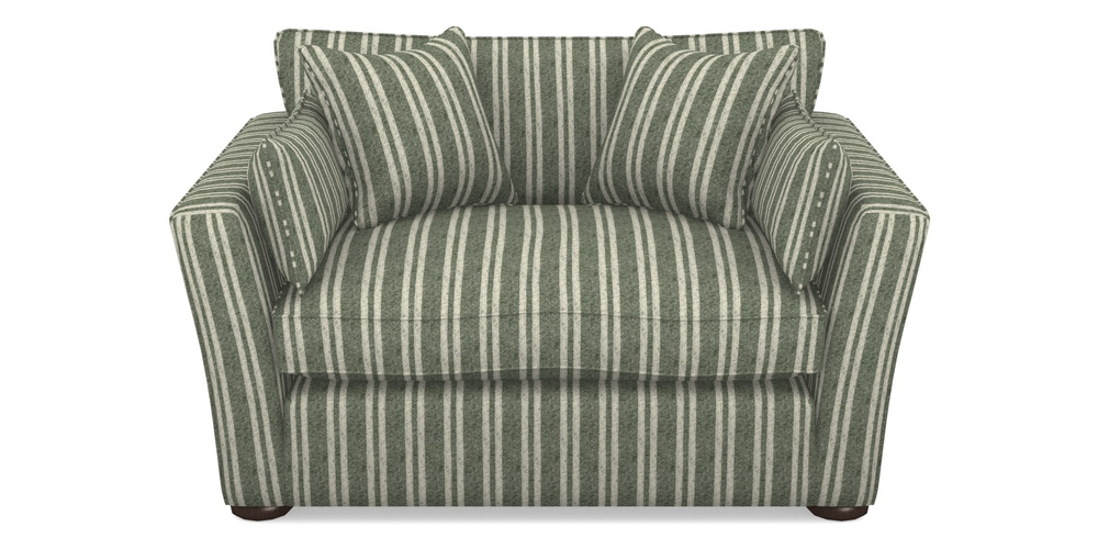Product photograph of Aldeburgh Snuggler In Cloth 22 - Barcode - Courgette from Sofas and Stuff Limited