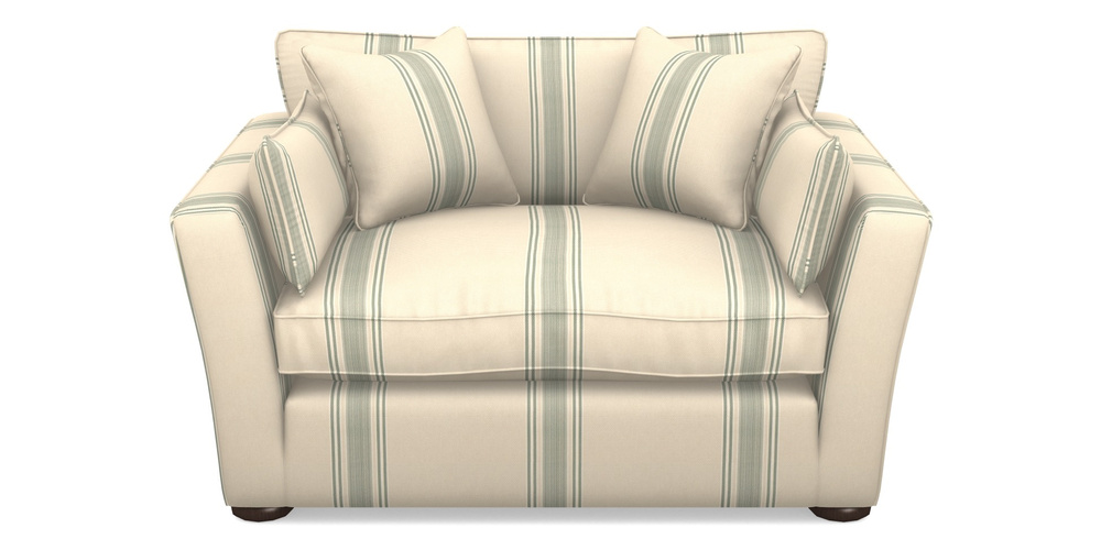 Product photograph of Aldeburgh Snuggler In Cloth 22 - Racing Stripes Cheltenham - Mint from Sofas and Stuff Limited