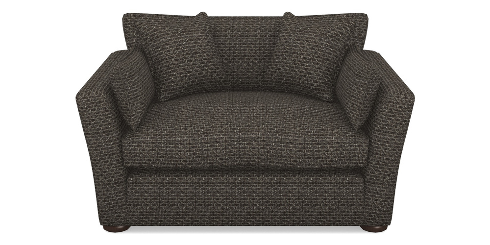 Product photograph of Aldeburgh Snuggler In Cloth 20 - Design 3 - Chestnut Weave from Sofas and Stuff Limited