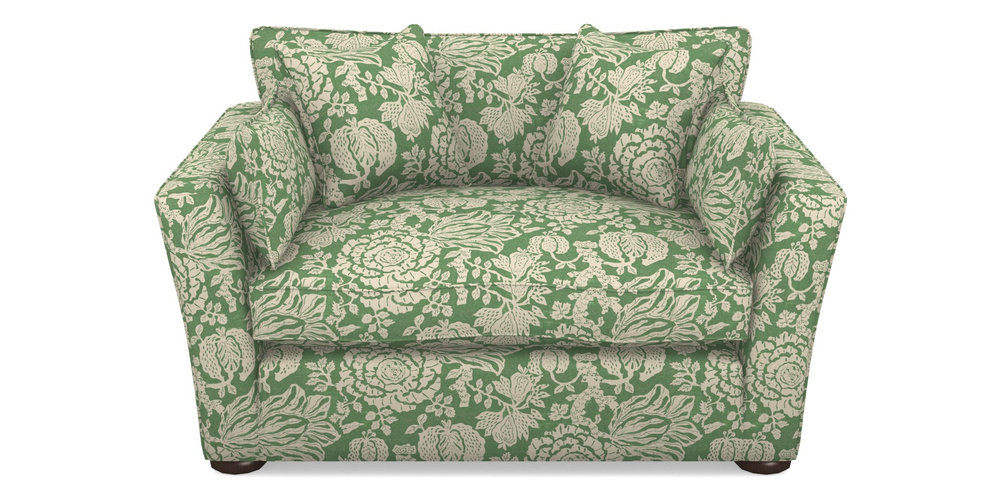 Product photograph of Aldeburgh Snuggler In V A Brompton Collection - Flowering Kale - Basil from Sofas and Stuff Limited