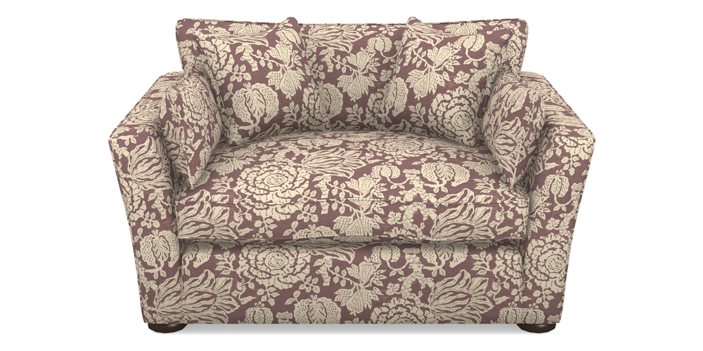 Product photograph of Aldeburgh Snuggler In V A Brompton Collection - Flowering Kale - Cacao from Sofas and Stuff Limited