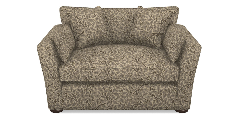 Product photograph of Aldeburgh Snuggler In V A Drawn From Nature Collection - Oak Tree - Brown from Sofas and Stuff Limited