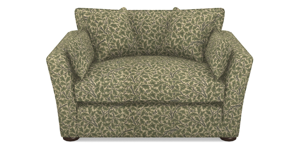 Product photograph of Aldeburgh Snuggler In V A Drawn From Nature Collection - Oak Tree - Light Green from Sofas and Stuff Limited