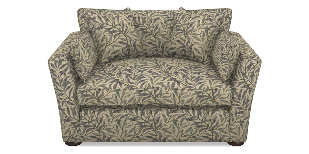 Product photograph of Aldeburgh Snuggler In V A Drawn From Nature - Willow Bough Large - Duck Egg from Sofas and Stuff Limited