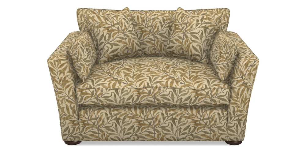 Product photograph of Aldeburgh Snuggler In V A Drawn From Nature - Willow Bough Large - Gold from Sofas and Stuff Limited