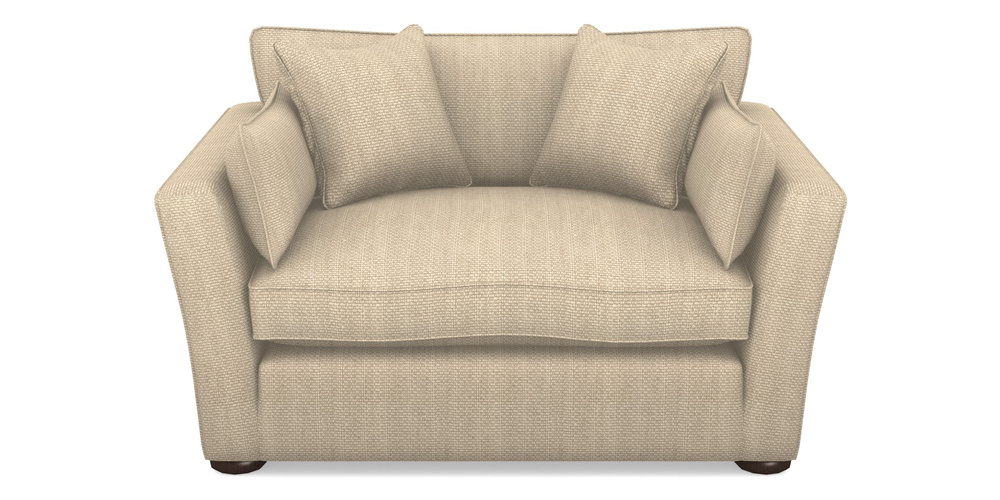 Product photograph of Aldeburgh Snuggler In Cloth 22 Weaves - White Sands Linen - Chalk from Sofas and Stuff Limited