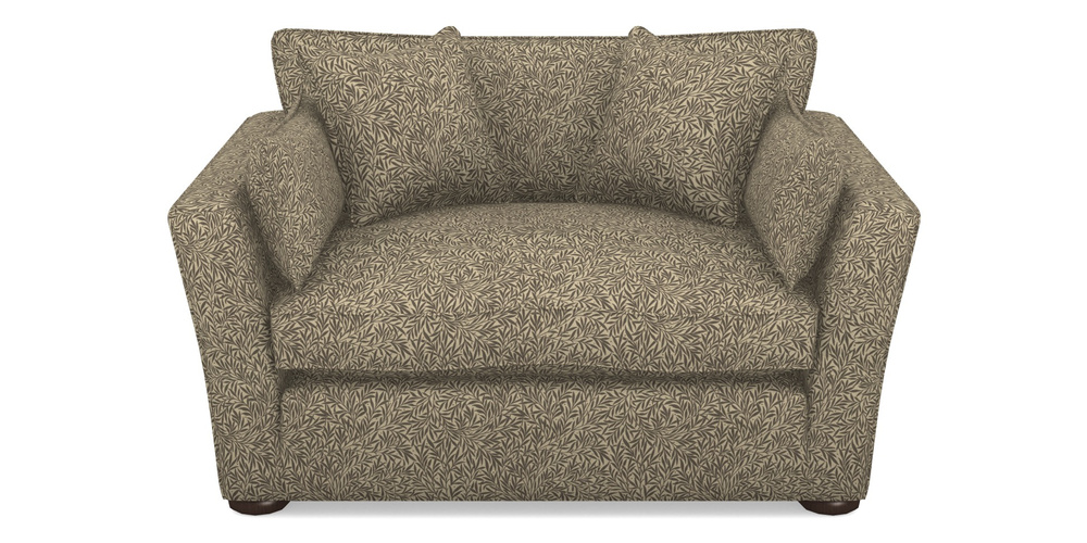 Product photograph of Aldeburgh Snuggler In V A Drawn From Nature Collection - Willow - Brown from Sofas and Stuff Limited