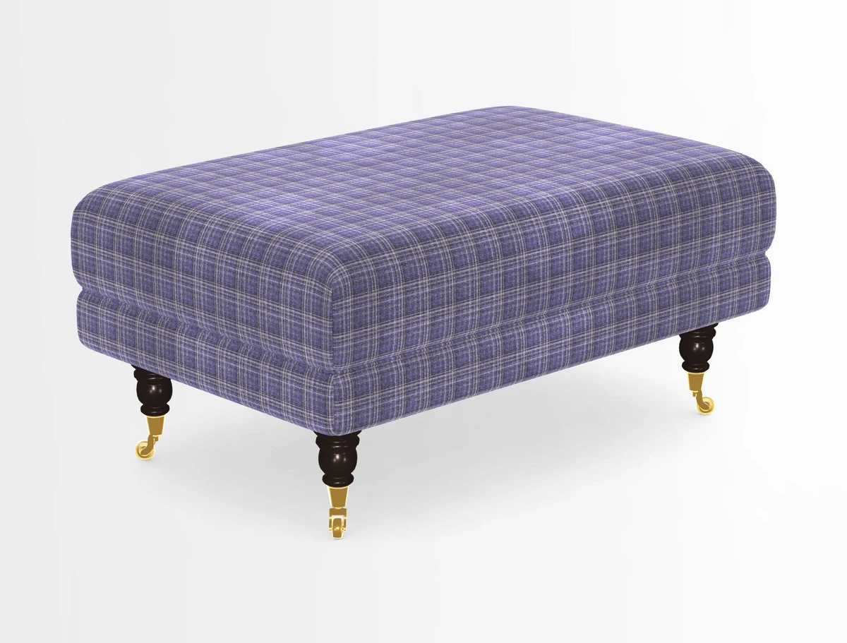 Alwinton Footstool in Osborne & Little Palazzo Pellestrina