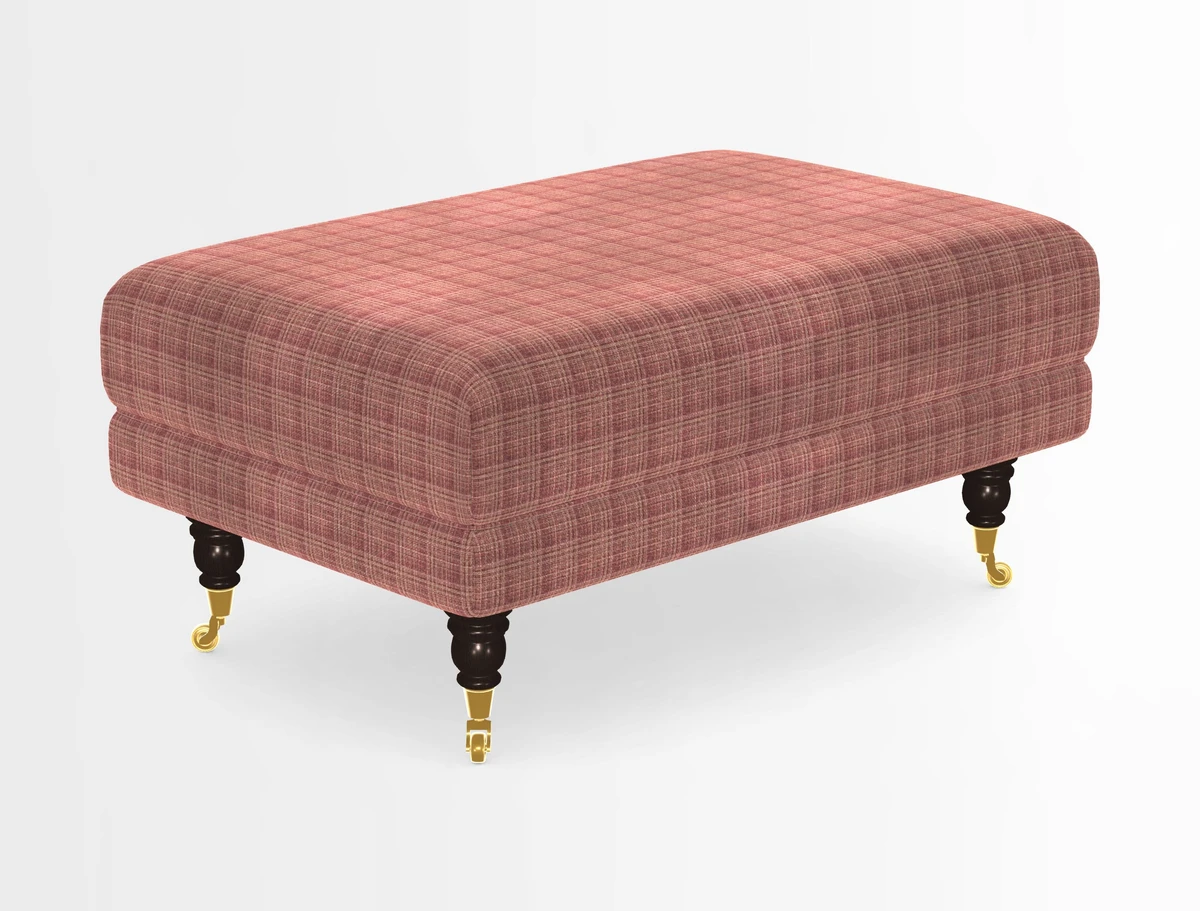 Alwinton Footstool in Osborne & Little Palazzo Pellestrina
