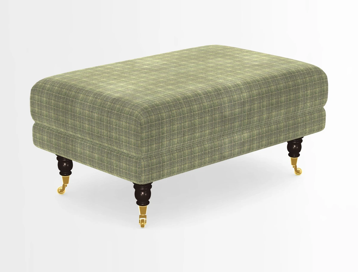 Alwinton Footstool in Osborne & Little Palazzo Pellestrina