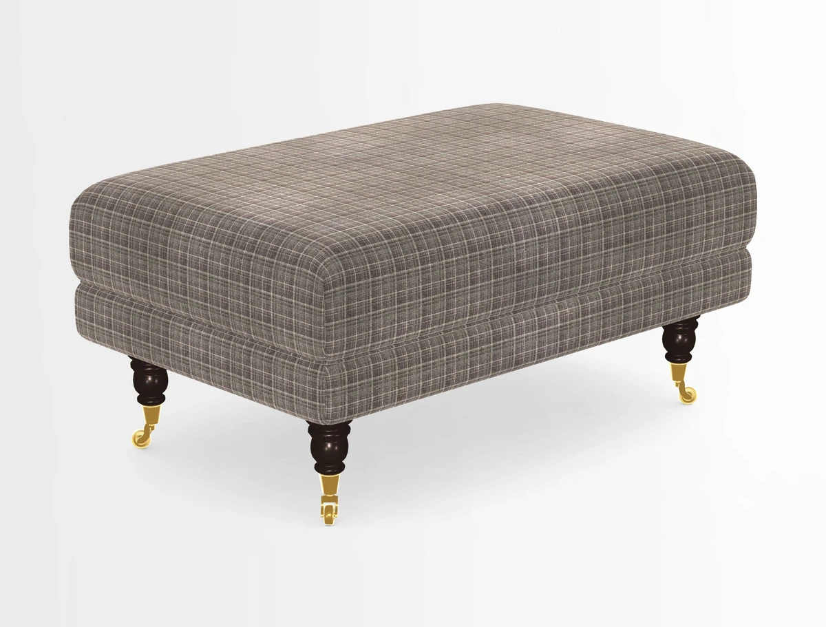 Alwinton Footstool in Osborne & Little Palazzo Pellestrina