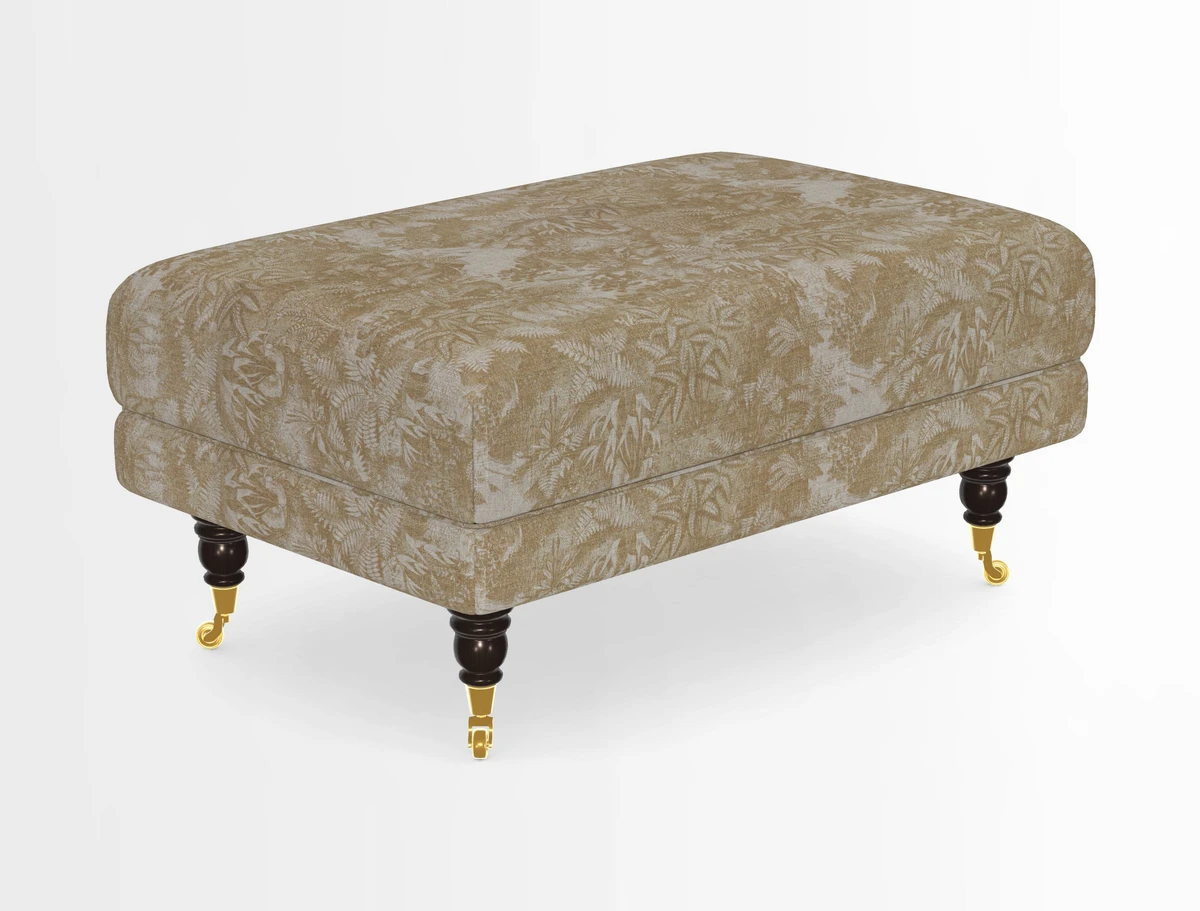 Alwinton Footstool in Osborne & Little Palazzo Pellestrina