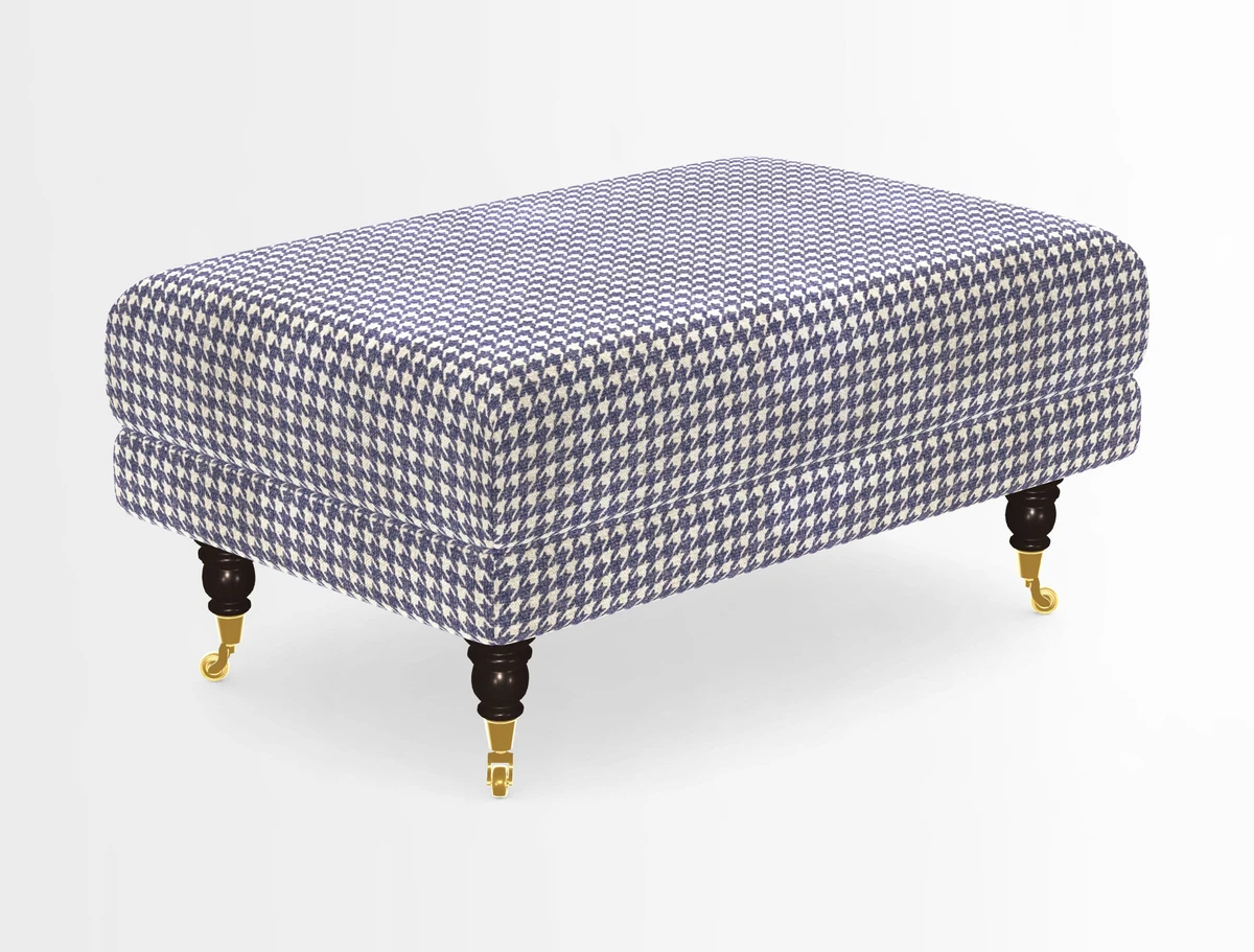 Alwinton Footstool in Osborne & Little Palazzo Pellestrina