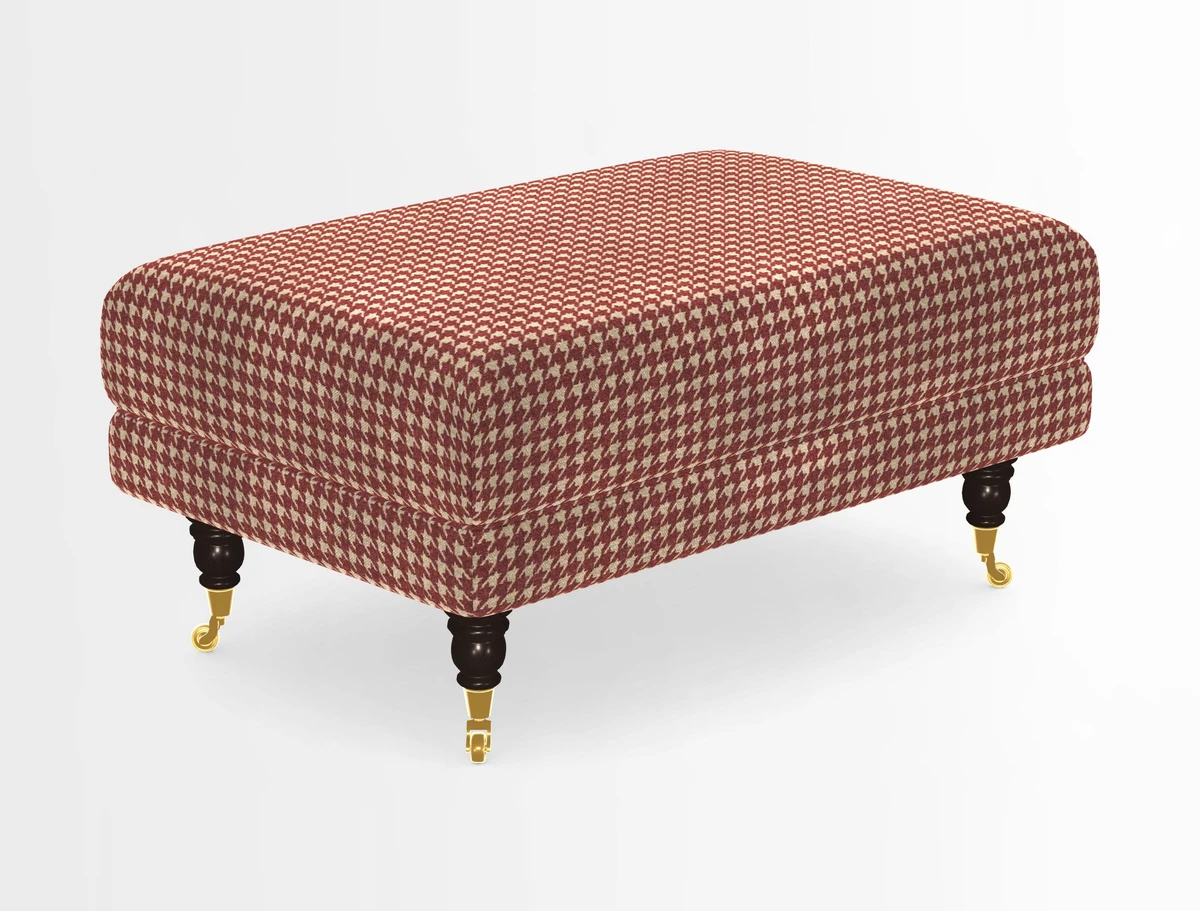 Alwinton Footstool in Osborne & Little Palazzo Pellestrina