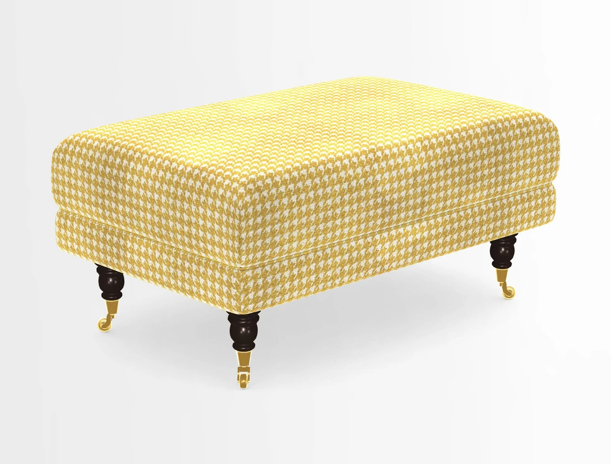 Alwinton Footstool in Osborne & Little Palazzo Pellestrina