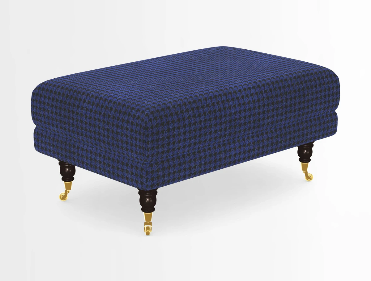 Alwinton Footstool in Osborne & Little Palazzo Pellestrina