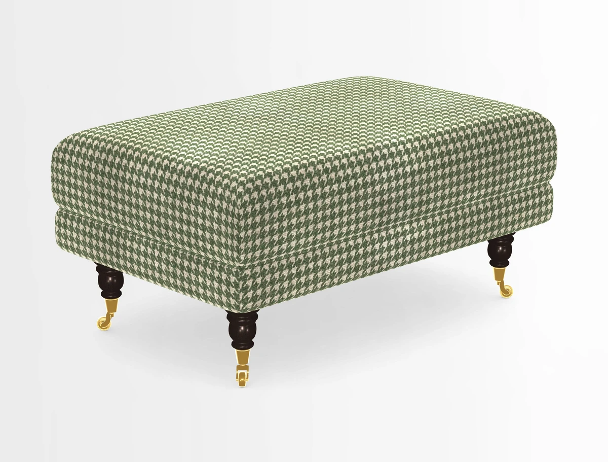 Alwinton Footstool in Osborne & Little Palazzo Pellestrina