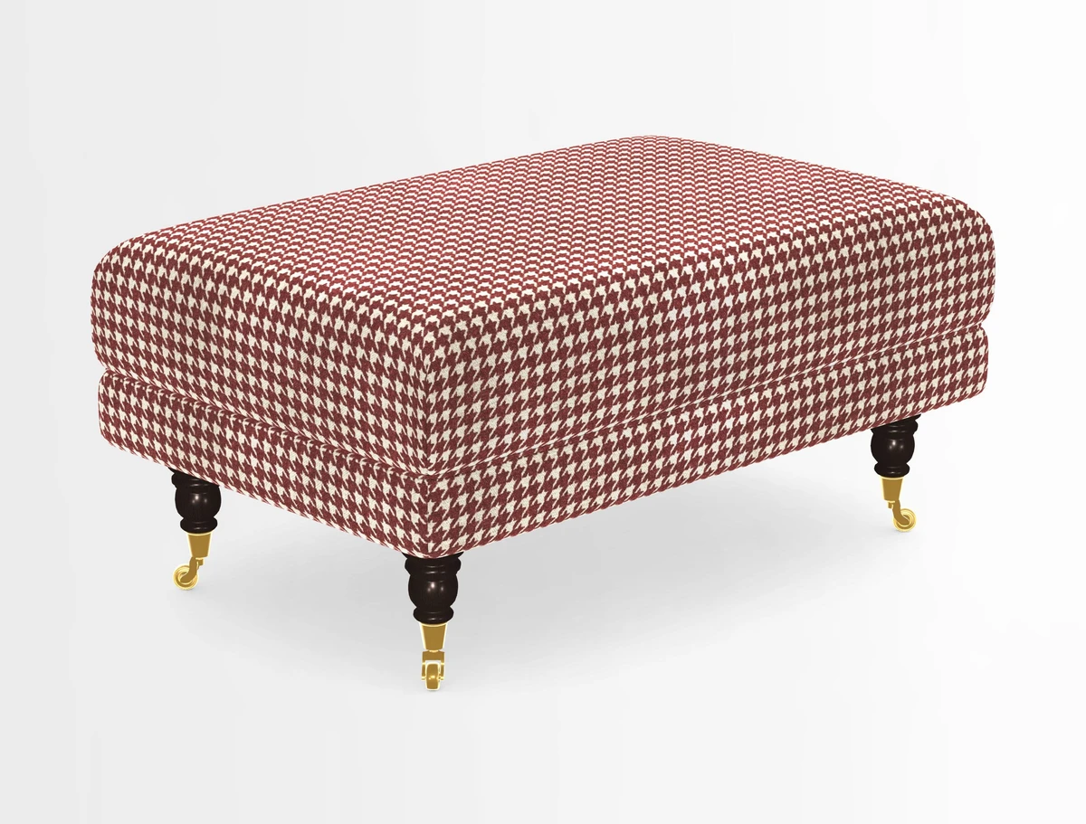 Alwinton Footstool in Osborne & Little Palazzo Pellestrina