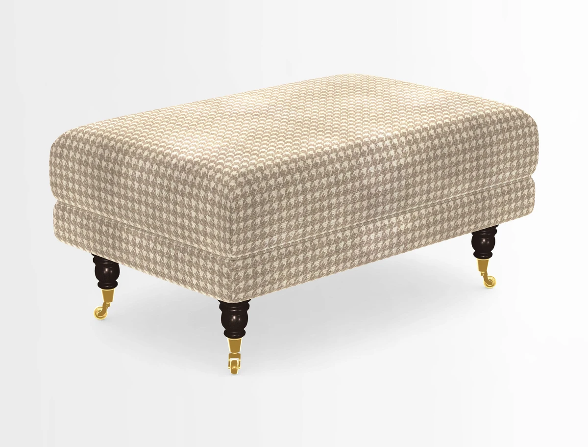 Alwinton Footstool in Osborne & Little Palazzo Pellestrina