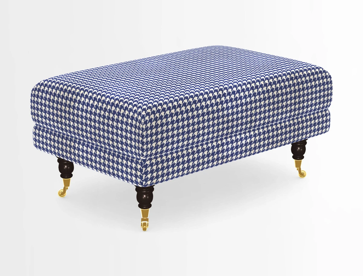 Alwinton Footstool in Osborne & Little Palazzo Pellestrina