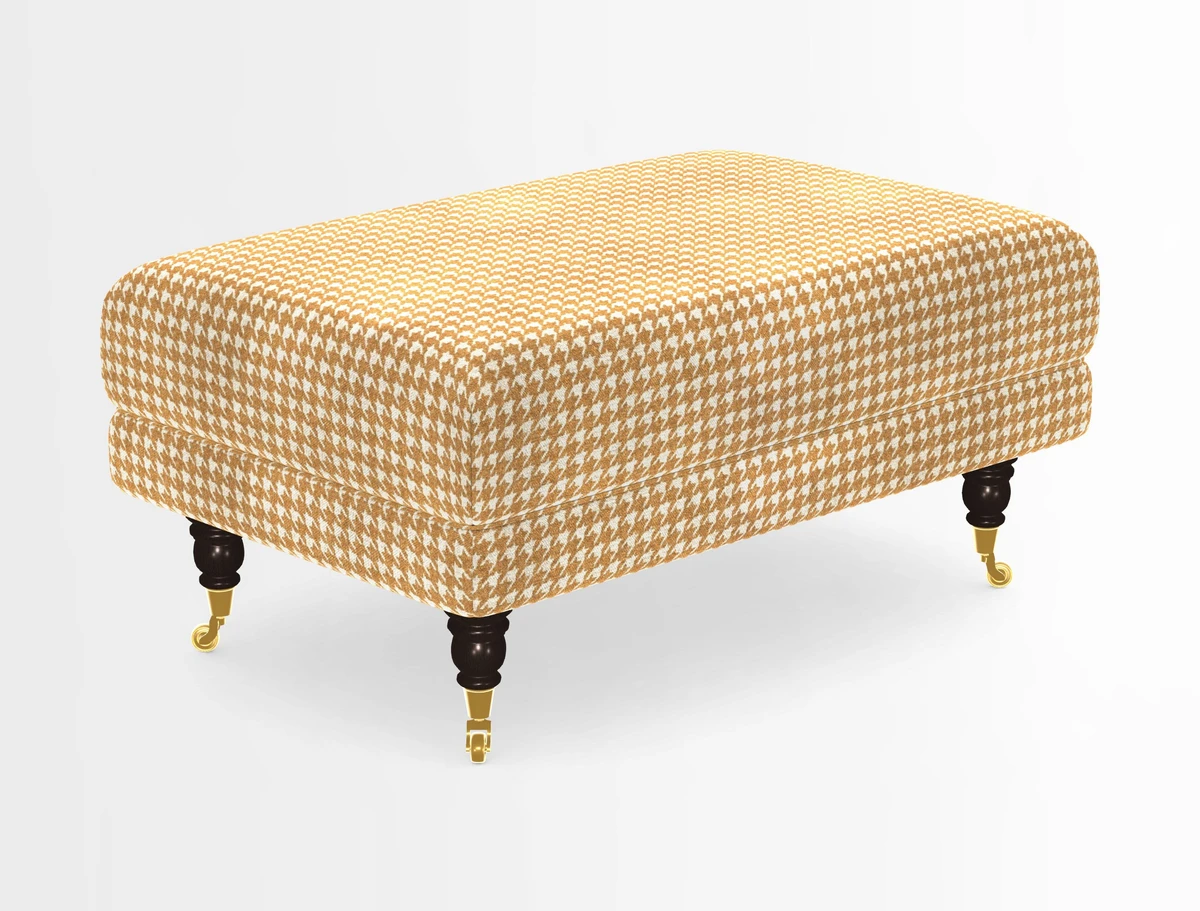 Alwinton Footstool in Osborne & Little Palazzo Pellestrina
