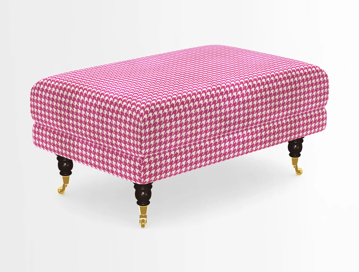 Alwinton Footstool in Osborne & Little Palazzo Pellestrina