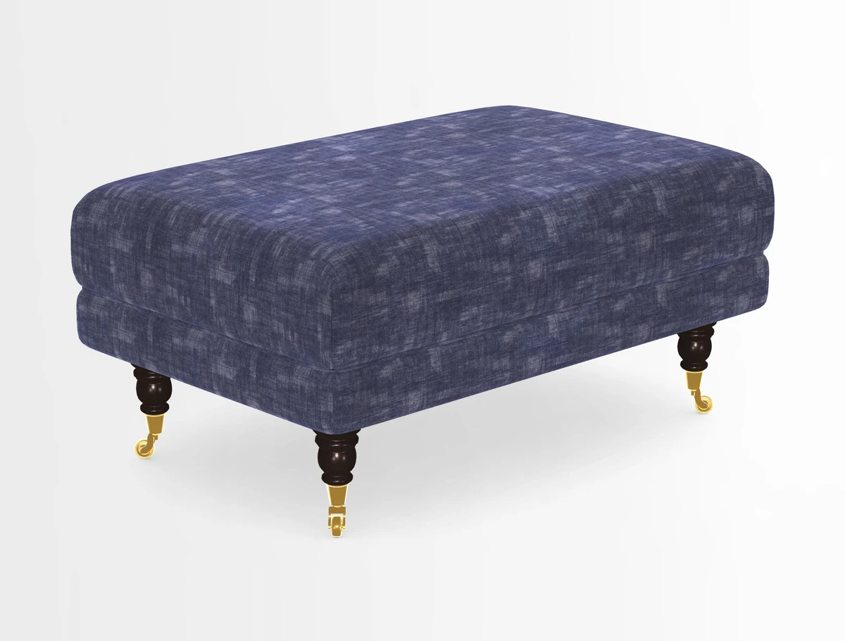 Alwinton Footstool in Osborne & Little Palazzo Pellestrina