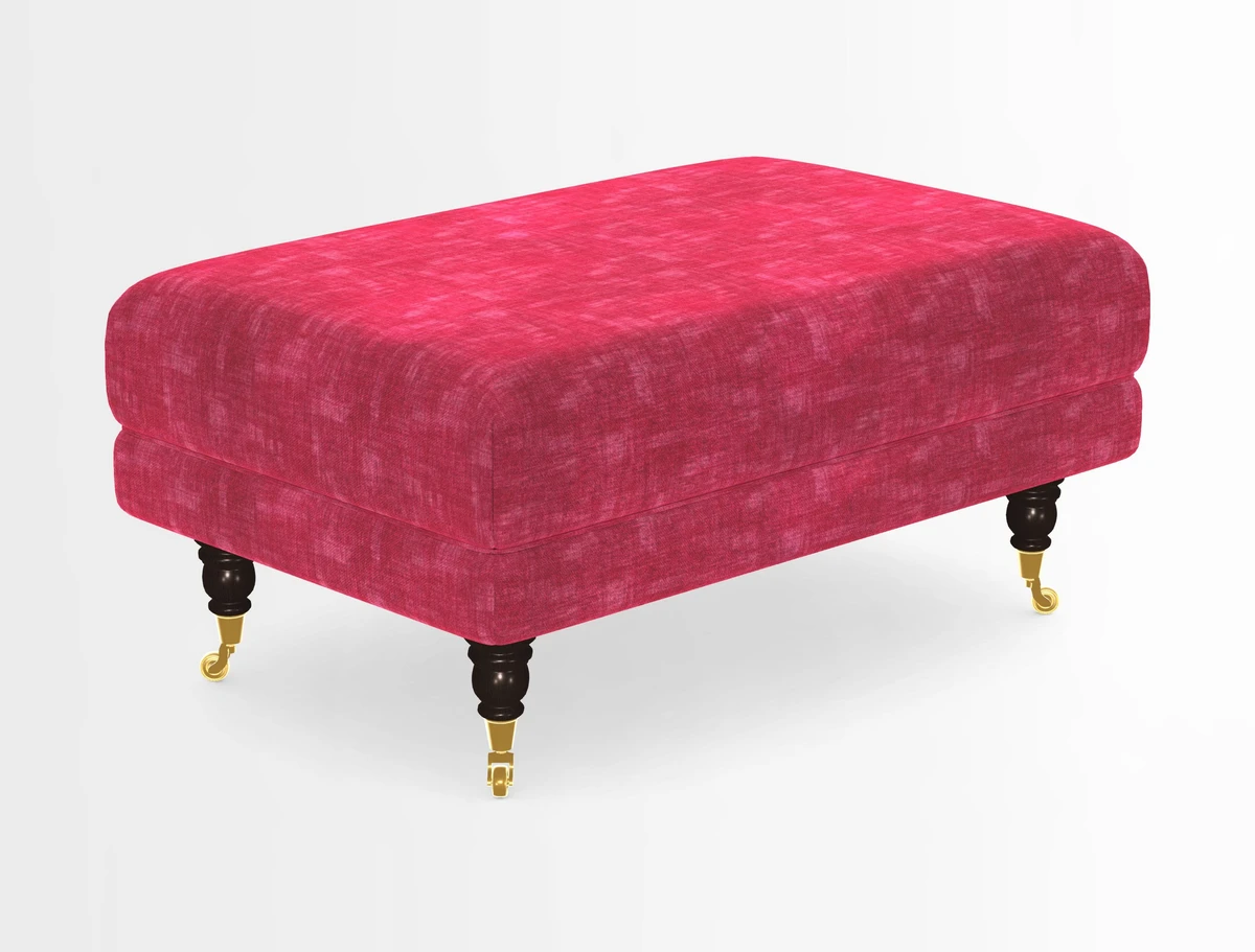 Alwinton Footstool in Osborne & Little Palazzo Pellestrina