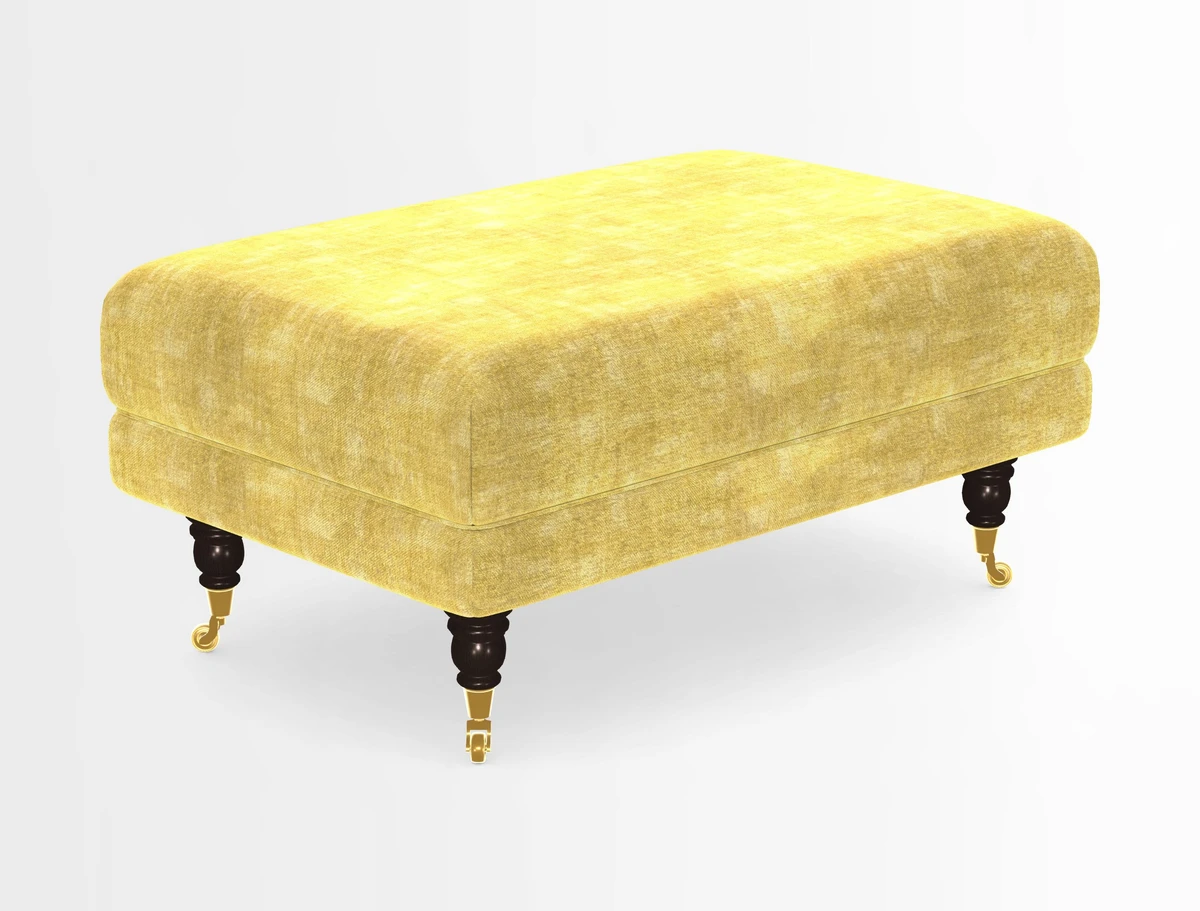 Alwinton Footstool in Osborne & Little Palazzo Pellestrina
