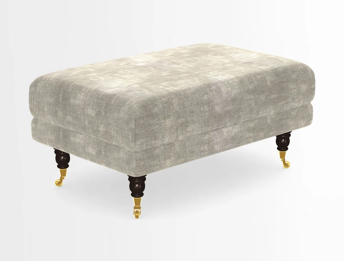 Alwinton Footstool in Osborne & Little Palazzo Pellestrina