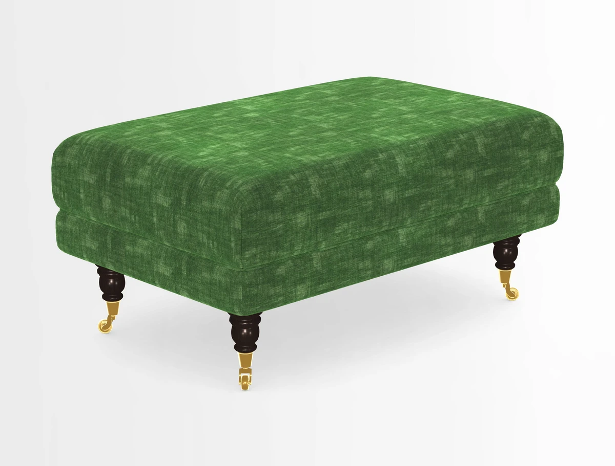 Alwinton Footstool in Osborne & Little Palazzo Pellestrina