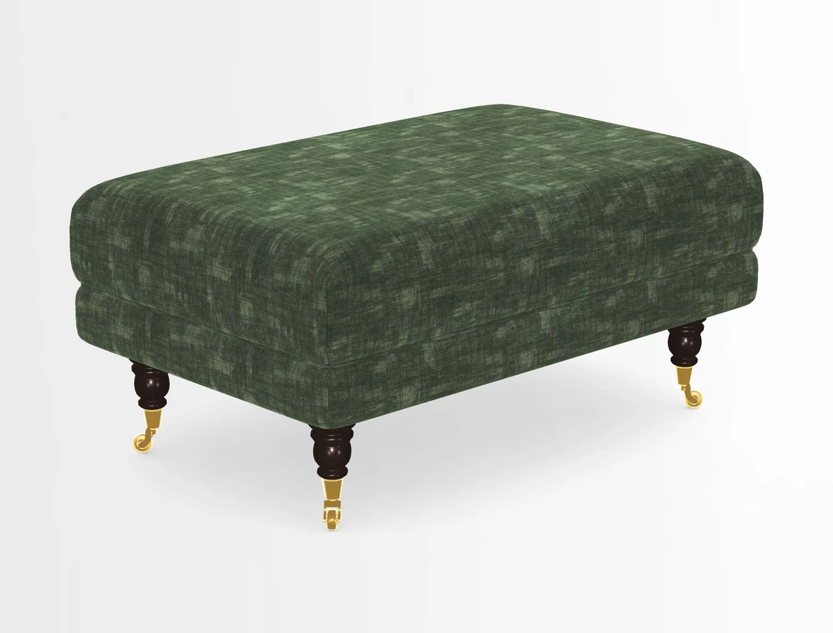 Alwinton Footstool in Osborne & Little Palazzo Pellestrina