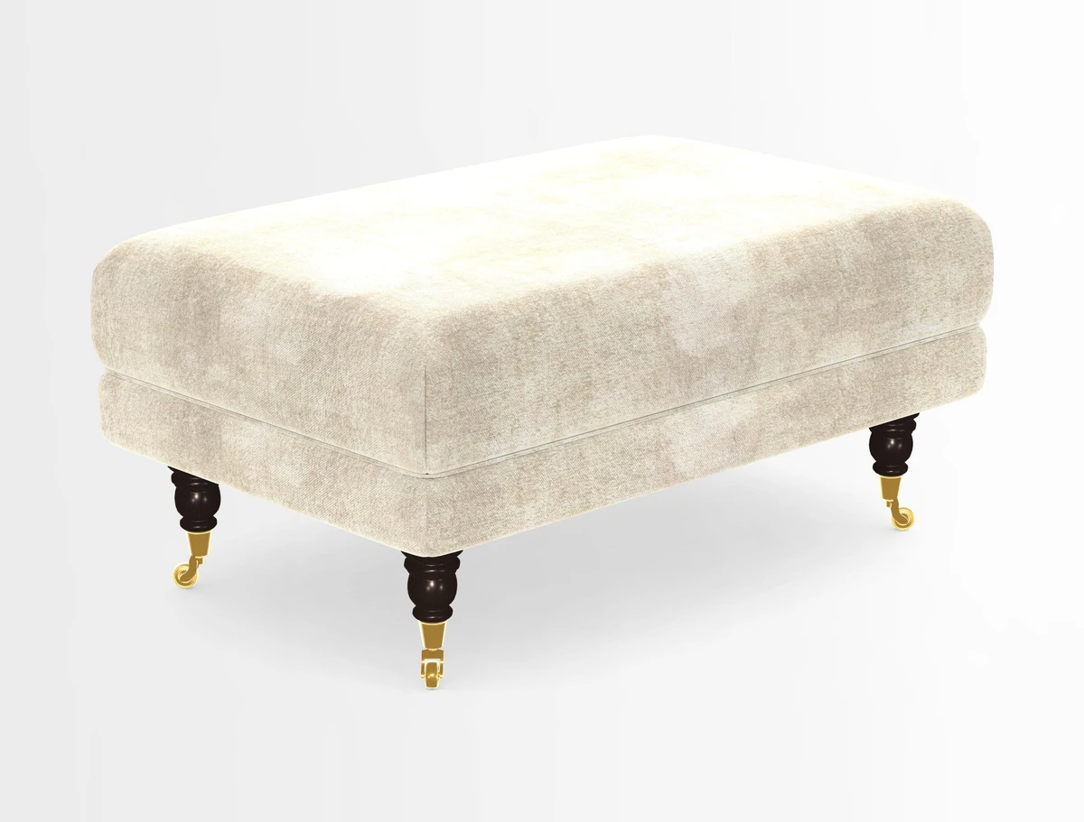 Alwinton Footstool in Osborne & Little Palazzo Pellestrina