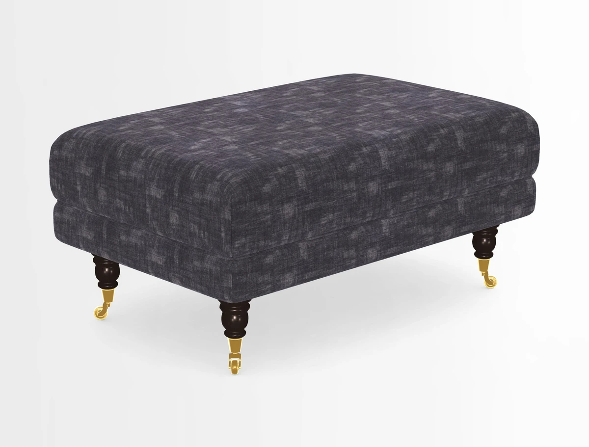 Alwinton Footstool in Osborne & Little Palazzo Pellestrina