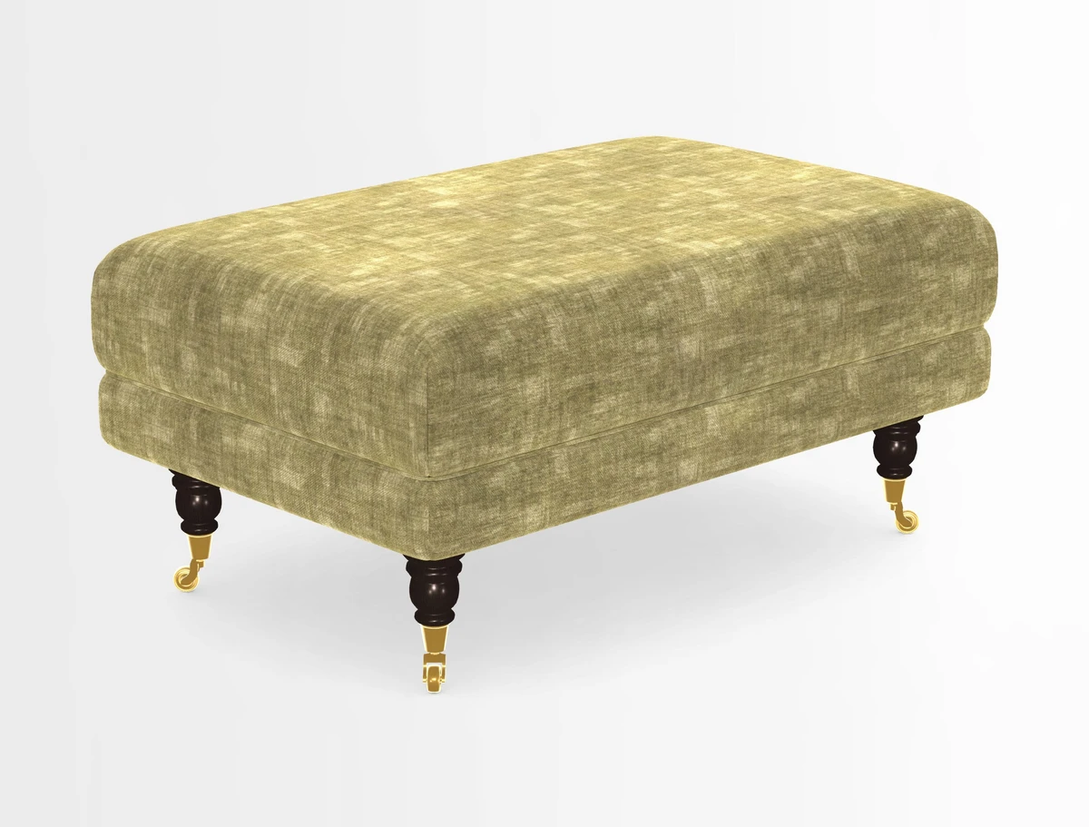 Alwinton Footstool in Osborne & Little Palazzo Pellestrina