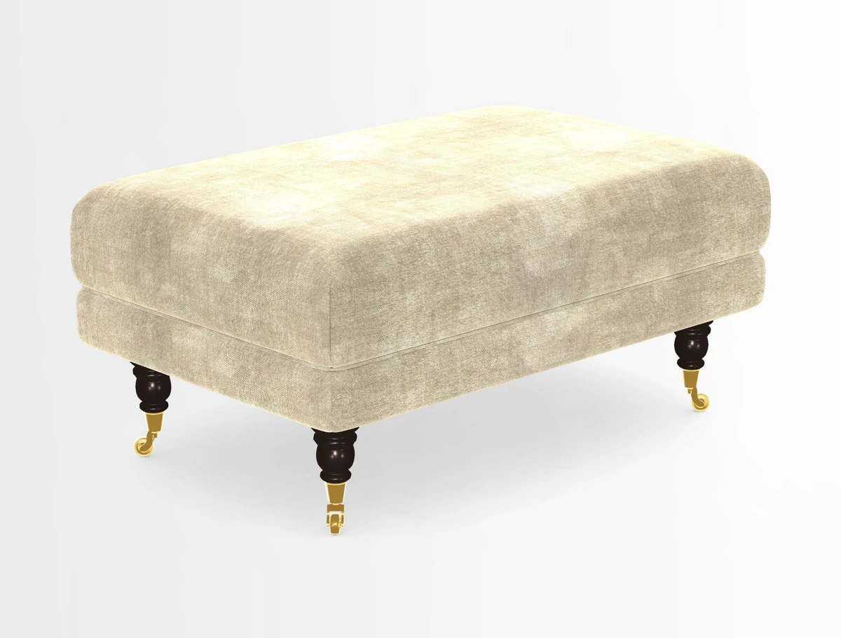 Alwinton Footstool in Osborne & Little Palazzo Pellestrina