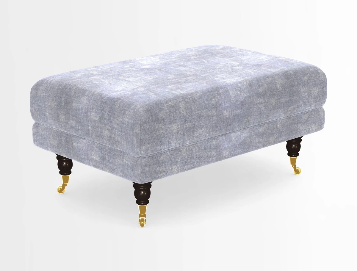 Alwinton Footstool in Osborne & Little Palazzo Pellestrina