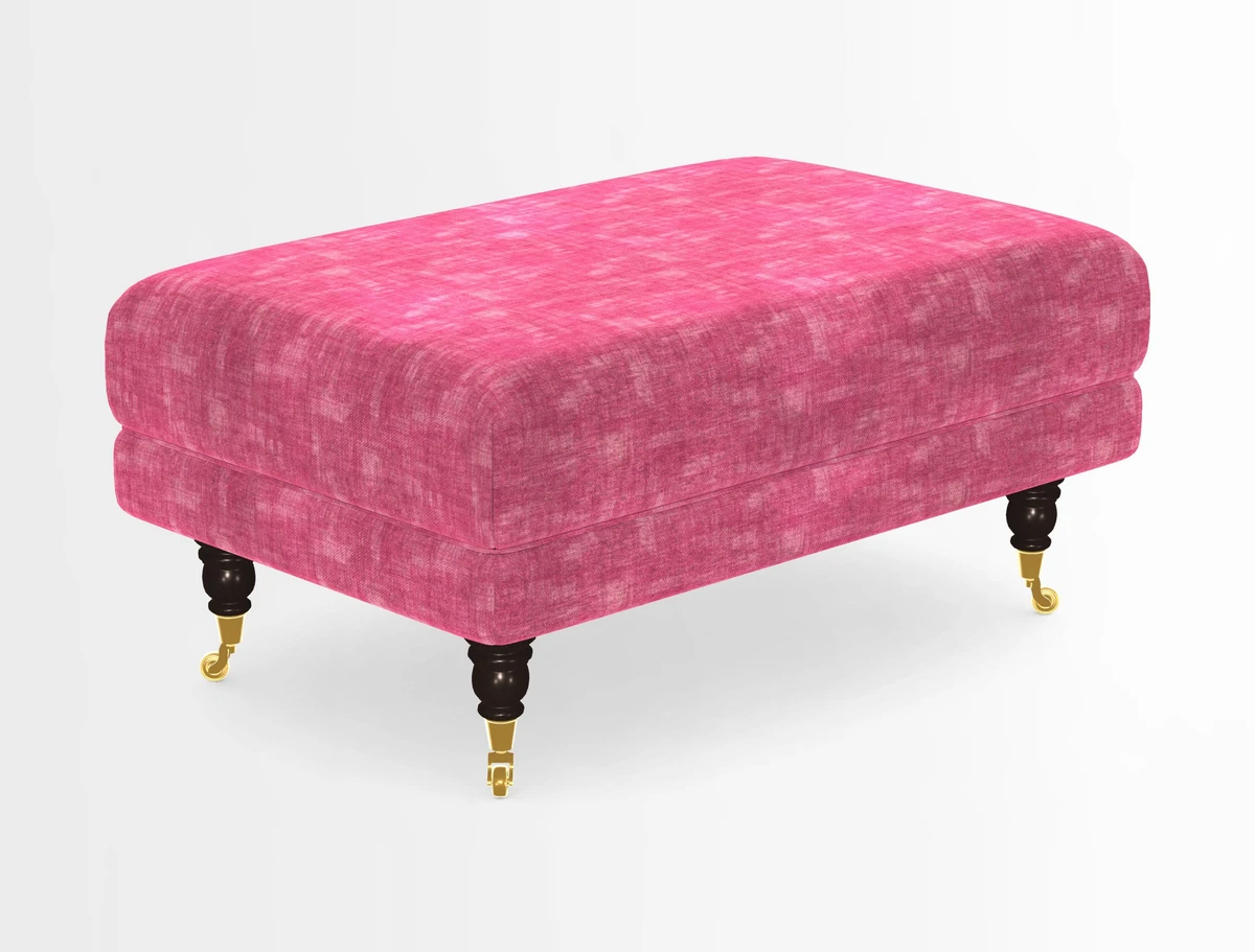 Alwinton Footstool in Osborne & Little Palazzo Pellestrina