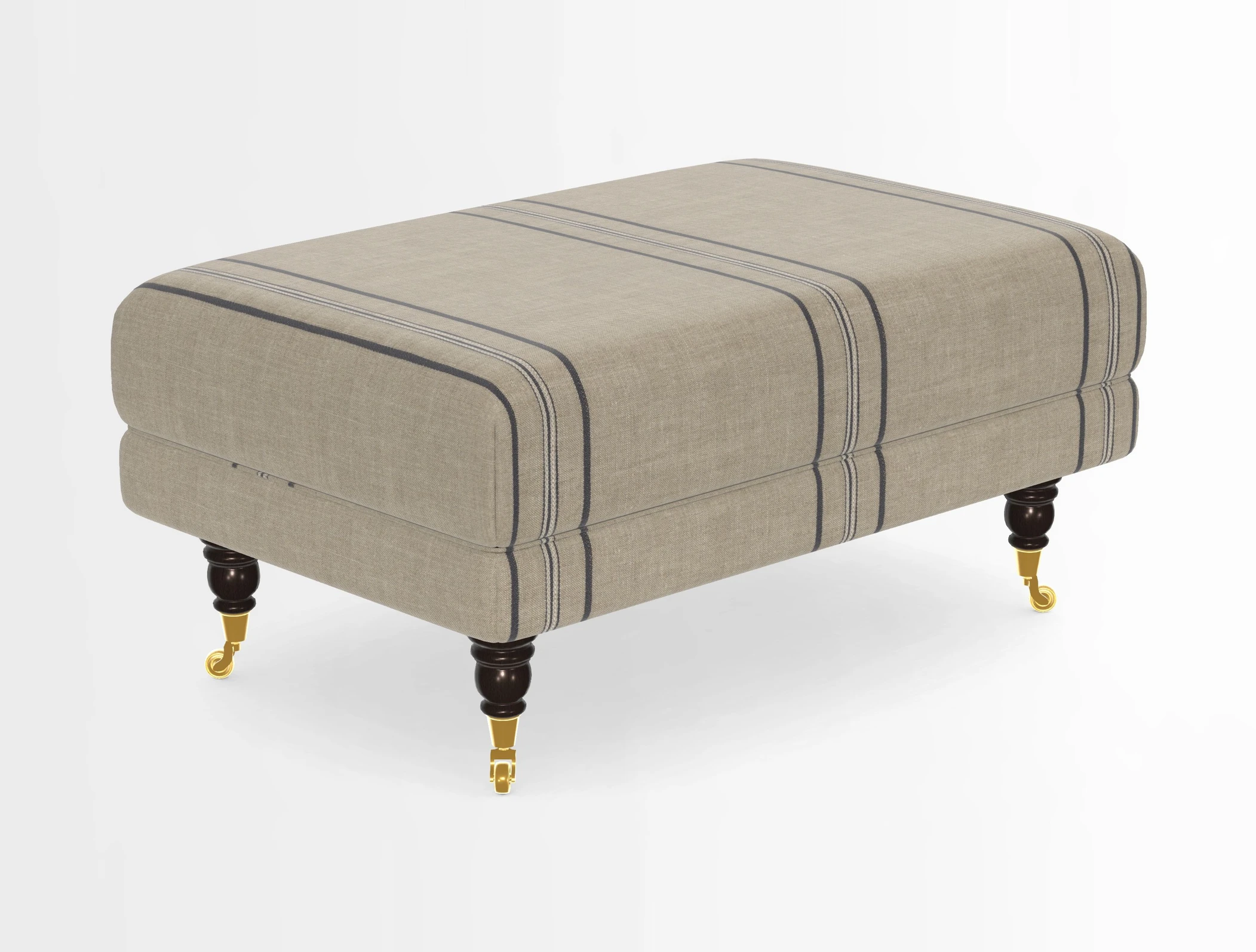 Alwinton Footstool in Osborne & Little Palazzo Pellestrina
