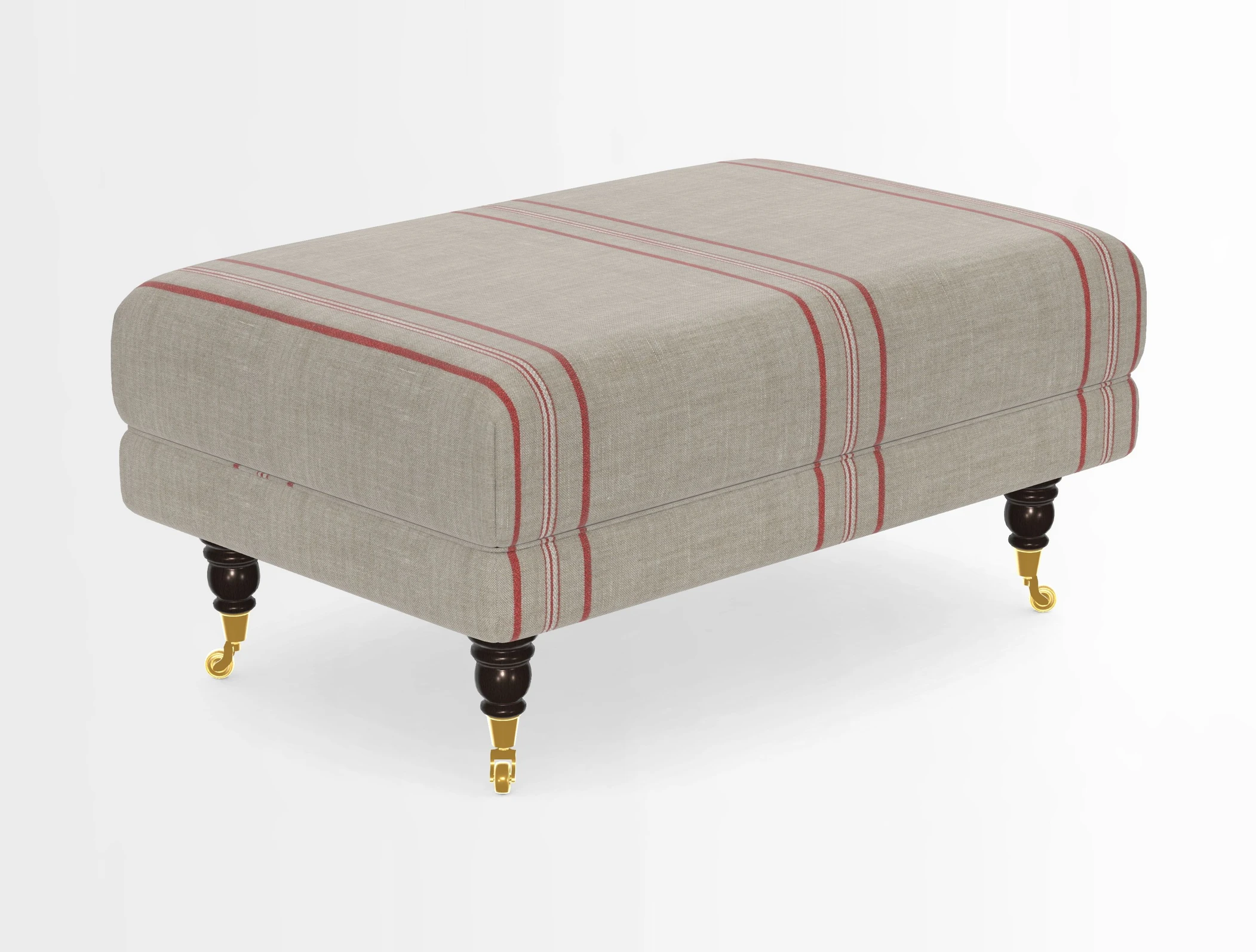 Alwinton Footstool in Osborne & Little Palazzo Pellestrina