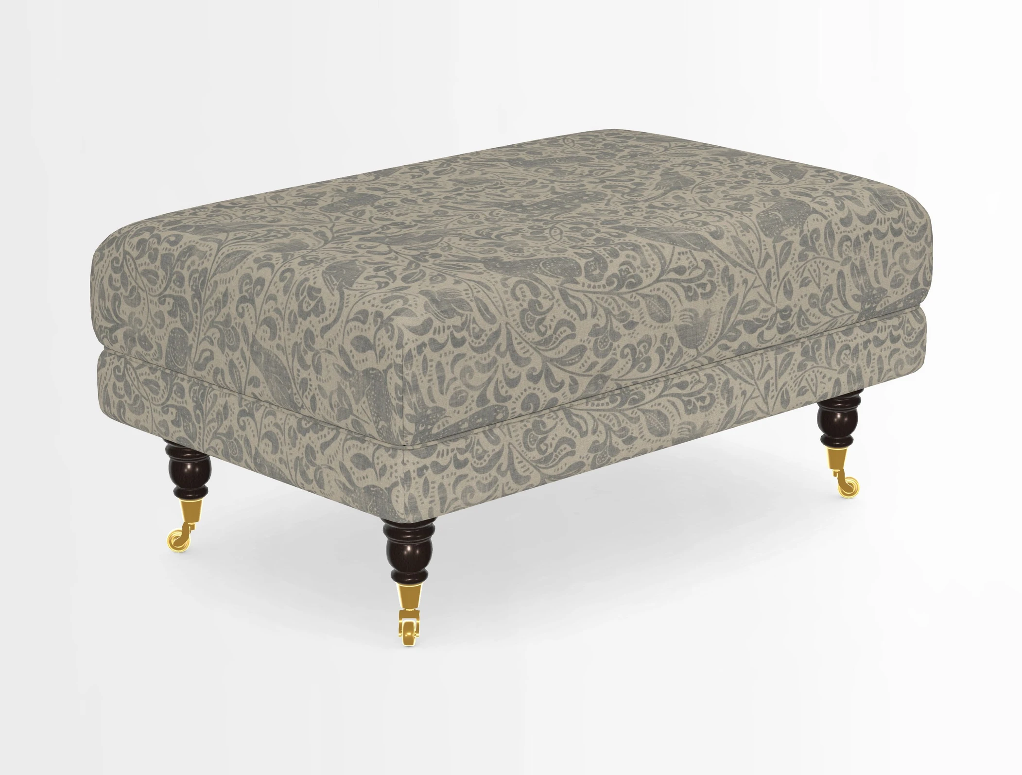 Alwinton Footstool in Osborne & Little Palazzo Pellestrina