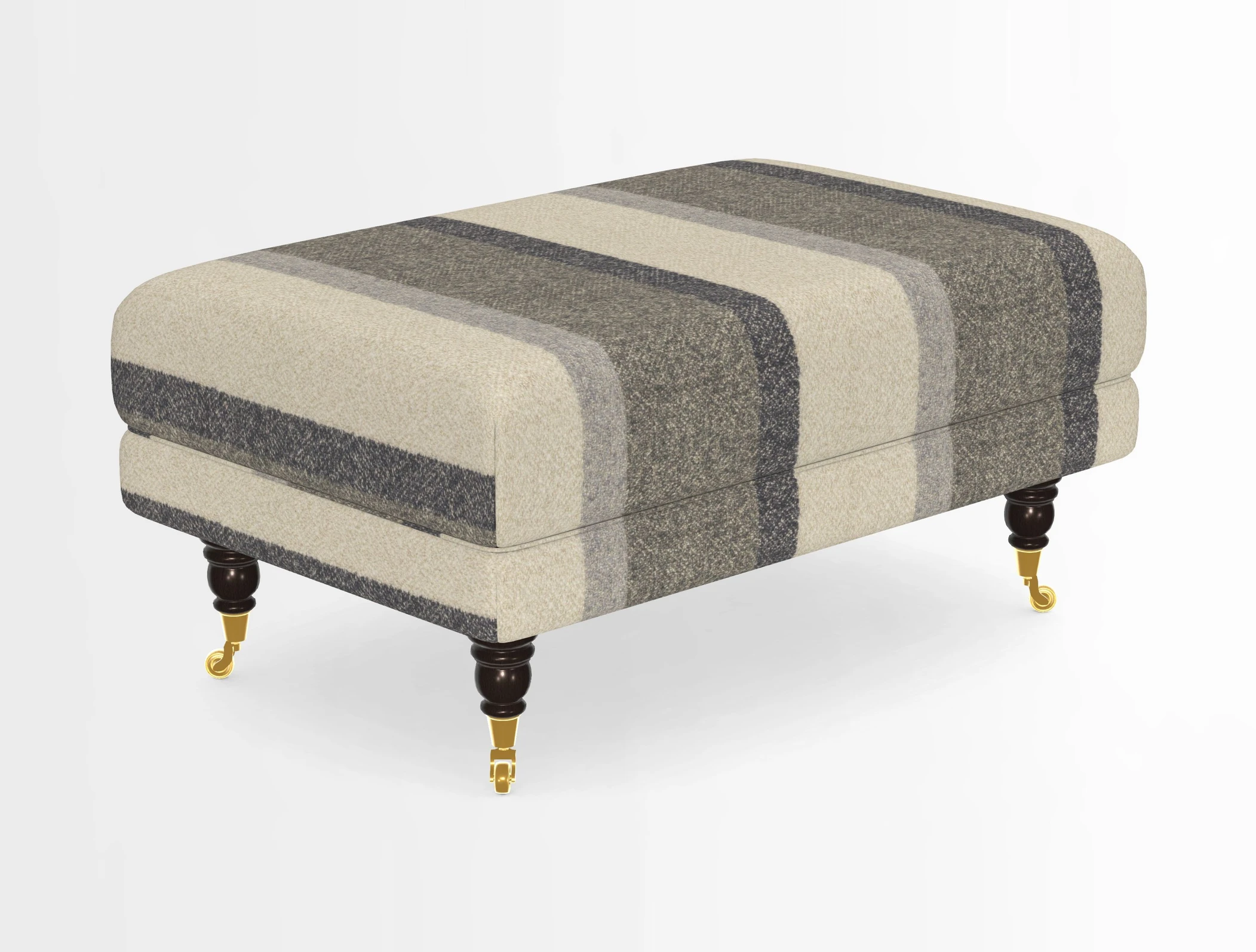Alwinton Footstool in Osborne & Little Palazzo Pellestrina