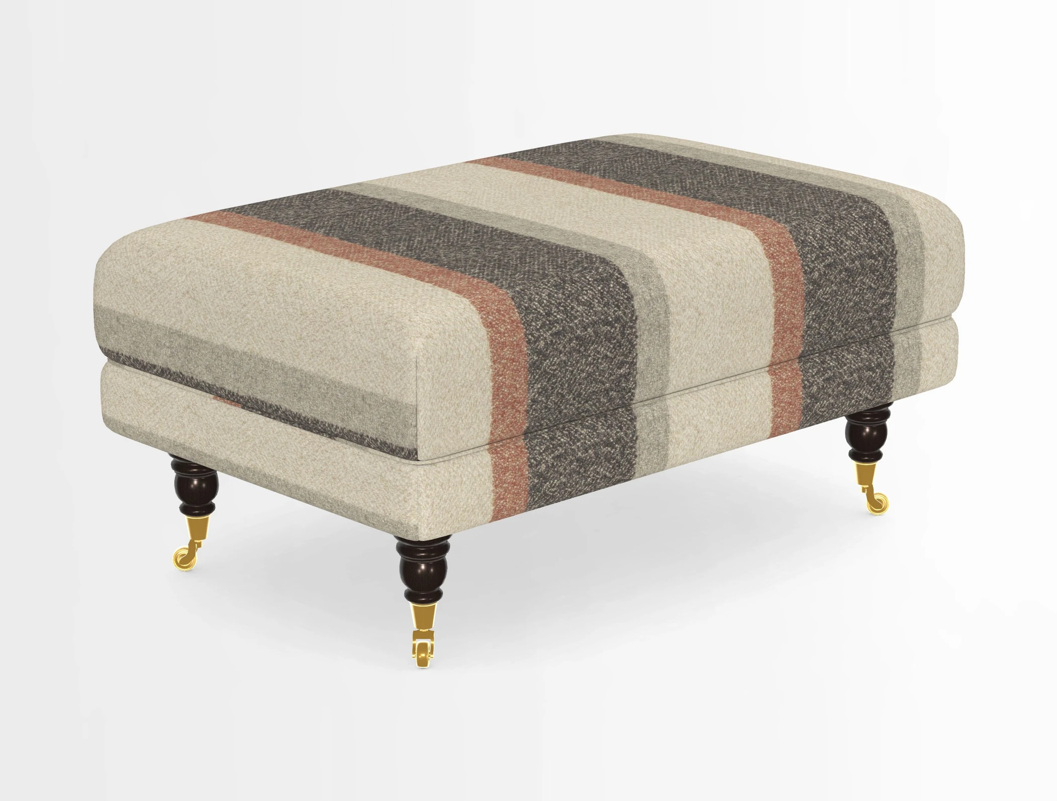 Alwinton Footstool in Osborne & Little Palazzo Pellestrina